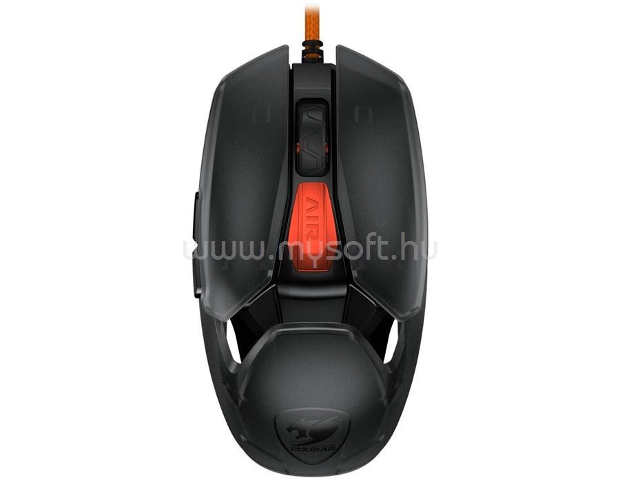 BARACUDA BGM-071B PIRANHA-B RGB gamer vezetékes egér