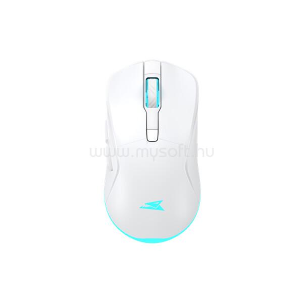 BARACUDA BGM-122W TURTLE-W vezetékes gamer egér, 3200dpi 6D, fehér