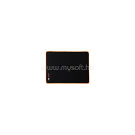 BARACUDA W029915 WALRUS-L, BGMP-21 fekete/narancs szegély gamer szövet egérpad 400x300mm BGMP-21 small