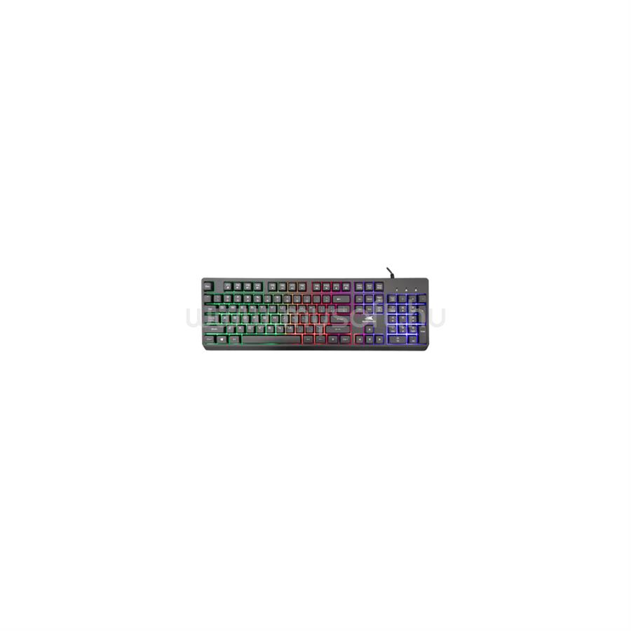 BARACUDA W029917 STARFISH-B, GK-002114B gamer vezetékes billentyűzet angol lokalizáció (fekete)