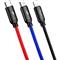 BASEUS töltőkábel 3in1 USB - Type-C/lightning/microUSB, 120cm, FEKETE CAMLT-BSY01 small