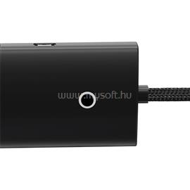 BASEUS LITE USB HUB 4in1 4 USB aljzat 3.0, 200cm, FEKETE WKQX030201 small