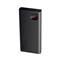 BASEUS Adaman Metal gyorstöltő powerbank 20000 mAh, 22.5W, + 3A USB Type-C, 30cm kábel (fekete) PPAD070101 small