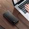 BASEUS Adaman Metal gyorstöltő powerbank 20000 mAh, 22.5W, + 3A USB Type-C, 30cm kábel (fekete) PPAD070101 small