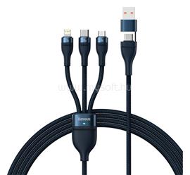 BASEUS BASEUS adatkábel 2in1 USB/Type-C - 3in1 lightning/microUSB/Type-C, 120cm, SÖTÉTKÉK CASS030103 small