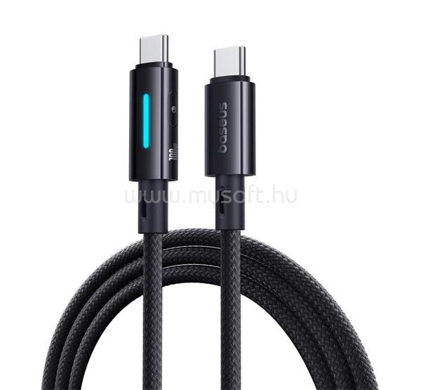 BASEUS BASEUS adatkábel Type-C - Type-C, 100cm, FEKETE