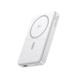 BASEUS Airpow2 Qi2 vésztöltő USB+Type-C aljzat 10000mAh, Qi2, FEHÉR P10080000213-00 small
