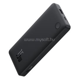BASEUS Airpow Lite powerbank 10000 mAh, 15W, + USB Type-C, 30cm kábel (fekete) P10067500123-00 small
