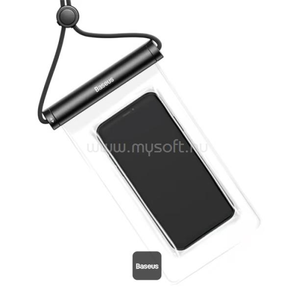BASEUS AQUAGLIDE vízhatlan/vízálló tok, AQUA univerzális, 7.2" méret, FEKETE
