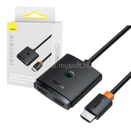 BASEUS B01331105111-01 - HDMI Switch 1m (fekete)
