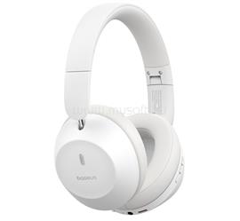 BASEUS BASS 30 MAX bluetooth fejhallgató SZTEREO (v5.3, mikrofon, zajszűrő + Type-C tápkábel) FEHÉR A00070700211-00 small