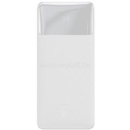BASEUS BIPOW vésztöltő 2 USB+Type-C+microUSB aljzat 20000mAh, LED kijelző, FEHÉR PPBD050102 small