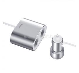 BASEUS szivargyújtó adapter elosztó, 60cm, FEKETE CRDYQ-0S small