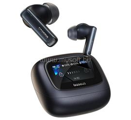 BASEUS BOWIE M2S ULTRA bluetooth fülhallgató SZTEREO v5.4, érintőkijelző + töltőtok, FEKETE A00074101123-00 small