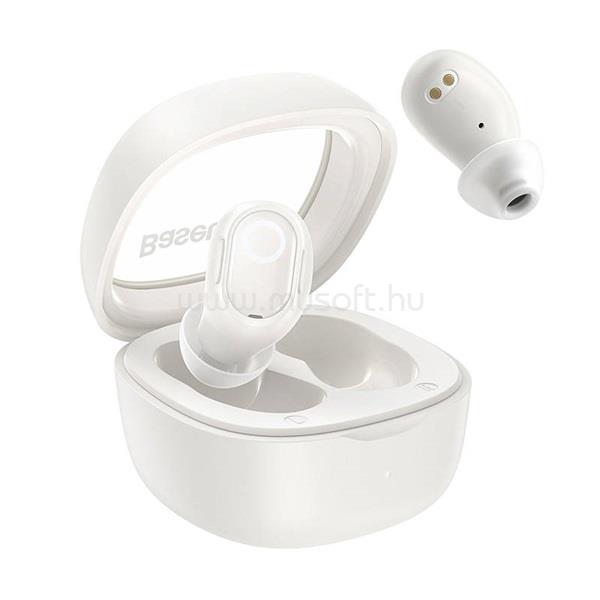 BASEUS Bowie WM02 True Wireless Bluetooth fehér fülhallgató
