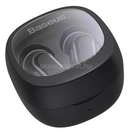 BASEUS BOWIE WM02 OS bluetooth fülhallgató SZTEREO v5.3, extra mini + töltőtok, FEKETE NGTW370201 small