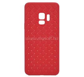 BASEUS Samsung S9 BV szilikon telefonvédő fonott minta PIROS WISAS9-BV09 small