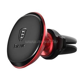 BASEUS C40141201913-00 univerzális fekete/piros szellőzőrácsba illeszthető mágneses telefontartó C40141201913-00 small