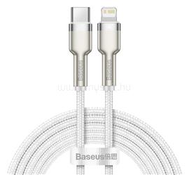 BASEUS iPhone 14 Plus / 14 Pro Max / 14 Pro BASEUS CAFULE adatkábel Type-C - lightning, 200cm, FEHÉR CATLJK-B02 small