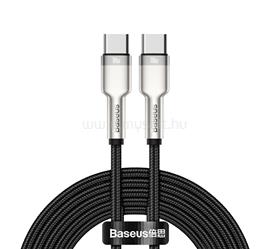 BASEUS CAFULE adatkábel Type-C - Type-C, 200cm, FEKETE CATJK-D01 small