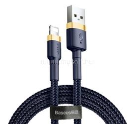 BASEUS iPhone 14 Plus / 14 Pro Max / 14 Pro BASEUS CAFULE adatkábel USB - lightning, 200cm, SÖTÉTKÉK/ARANY CALKLF-CV3 small
