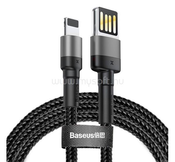 BASEUS iPhone 14 Plus / 14 Pro Max / 14 Pro CAFULE adatkábel USB - lightning, 100cm, FEKETE