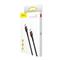 BASEUS Cafule Type-C/Type-C PD2.0 60W 20V 3A QC3.0 2m töltő és adatkábel (fekete-piros) CATKLF-H91 small