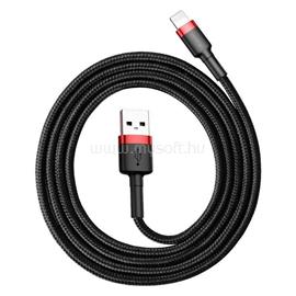 BASEUS Cafule USB / Lightning töltőkábel 2m (fekete-piros) CALKLF-C19 small