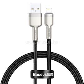 BASEUS iPhone 14 Plus / 14 Pro Max / 14 Pro CAFULE adatkábel USB - lightning, 25cm, FEKETE CALJK-01 small