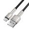 BASEUS iPhone 14 Plus / 14 Pro Max / 14 Pro CAFULE adatkábel USB - lightning, 25cm, FEKETE CALJK-01 small