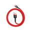 BASEUS CAFULE adatkábel USB - Type-C, 100cm, PIROS CATKLF-B09 small