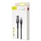 BASEUS BASEUS CAFULE adatkábel USB - Type-C, 100cm, SZÜRKE/FEKETE CATKLF-PG1 small