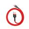 BASEUS Cafule USB-A - USB-C töltőkábel  3m (piros) CATKLF-U09 small
