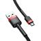 BASEUS CAFULE adatkábel USB - microUSB, 100cm, PIROS/FEKETE CAMKLF-B91 small