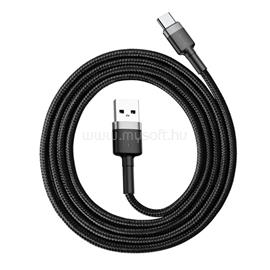 BASEUS BASEUS CAFULE adatkábel USB - Type-C, 100cm, SZÜRKE/FEKETE CATKLF-BG1 small