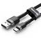 BASEUS BASEUS CAFULE adatkábel USB - Type-C, 100cm, SZÜRKE/FEKETE CATKLF-BG1 small