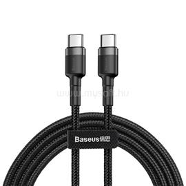 BASEUS Cafule USB-C-USB-C kábel 1m (fekete-szürke) CATKLF-GG1 small