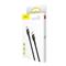 BASEUS CAFULE adatkábel Type-C - Type-C, 100cm, FEKETE CATKLF-GG1 small