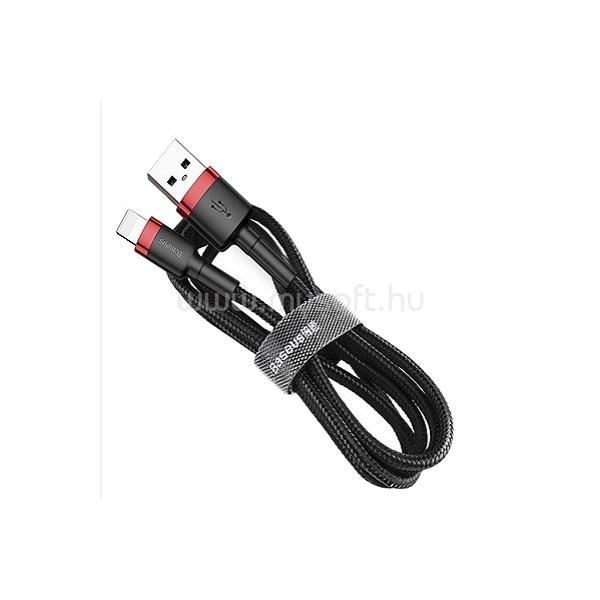 BASEUS cafule USB lightning 2.4A 1M CALKLF-BV1 arany-fekete kábel