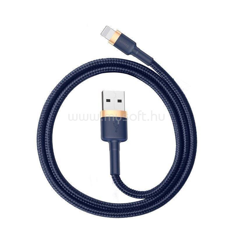 BASEUS iPhone 14 Pro / 14 Plus / 14 CAFULE adatkábel USB - lightning, 100cm, SÖTÉTKÉK