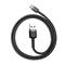 BASEUS CAFULE adatkábel USB - microUSB, 200cm, SZÜRKE/FEKETE CAMKLF-CG1 small