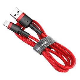 BASEUS Cafule USB Type-A - iPhone, 1.5A töltőkábel, 2m, piros CALKLF-C09 small