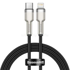 BASEUS Cafule USB Type-C - iPhone, 20W gyorstöltő adatkábel, 1m, fekete CATLJK-A01 small