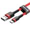 BASEUS Cafule USB-USB-C tölőtkábel  2A 2m (piros) CATKLF-C09 small