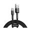 BASEUS CAFULE adatkábel USB - microUSB, 100cm, SZÜRKE/FEKETE CAMKLF-BG1 small