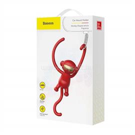 BASEUS Car Fragrance Monkey piros légfrissítő SUXUN-MK09 small