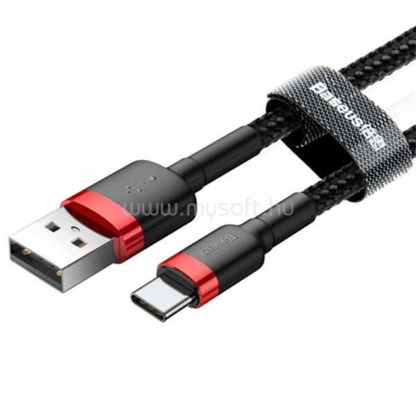 BASEUS CAFULE adatkábel USB - Type-C, 50cm, FEKETE