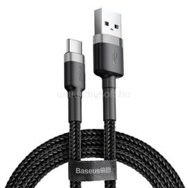 BASEUS CAFULE adatkábel USB - Type-C, 300cm, FEKETE/SZÜRKE CATKLF-UG1 small
