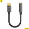 BASEUS CATL54-01 USB-C - 3,5 mm jack adapter (fekete) CATL54-01 small