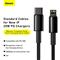 BASEUS iPhone 14 Plus / 14 Pro Max / 14 Pro adatkábel Type-C - lightning, 100cm, FEKETE CATLWJ-01 small